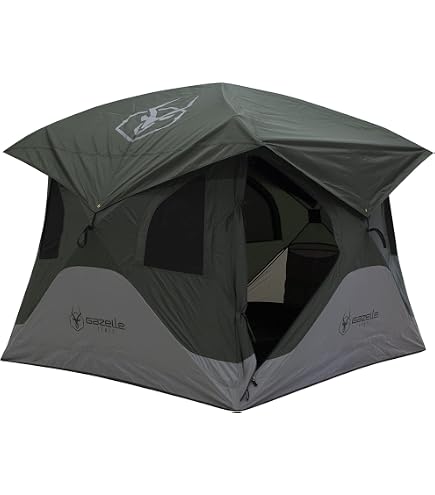 Amazon.co.jp: Gazelle Tents™ T4 ハブテント 90秒簡単設営 防水 UV